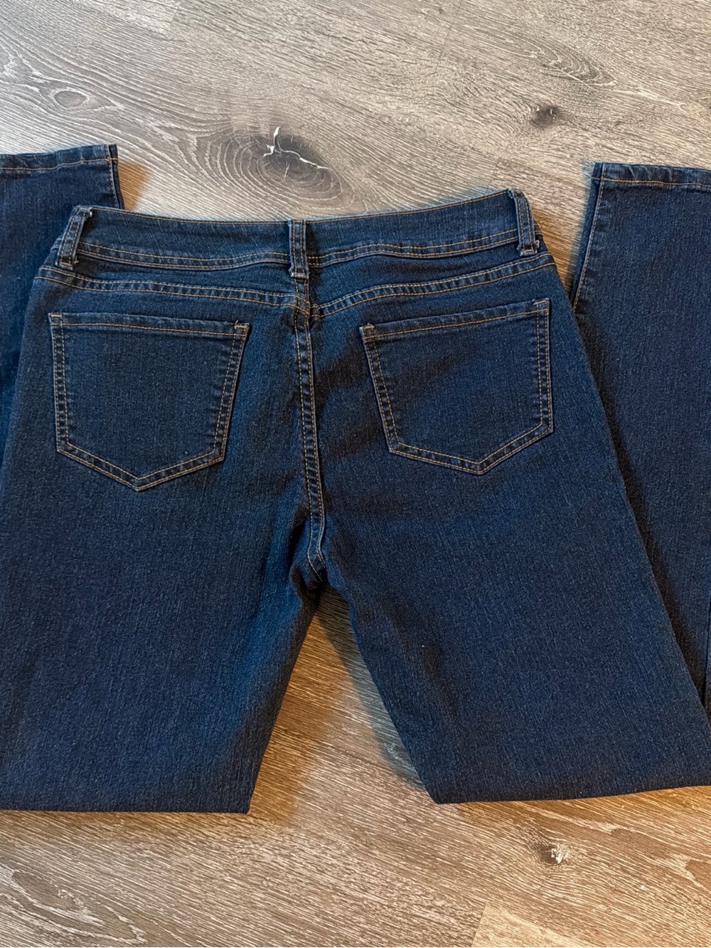 Zenana Outfitters Dark Blue Straight Leg Jeans